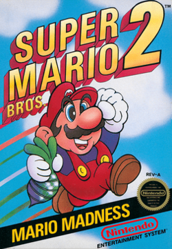Super Mario Bros 2 cover