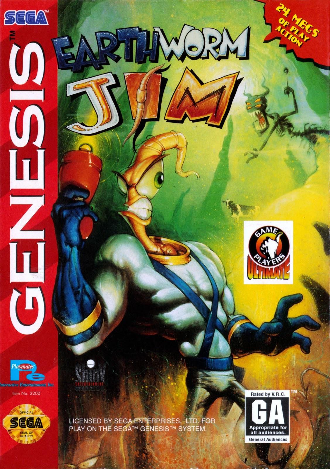 Earthworm Jim cover