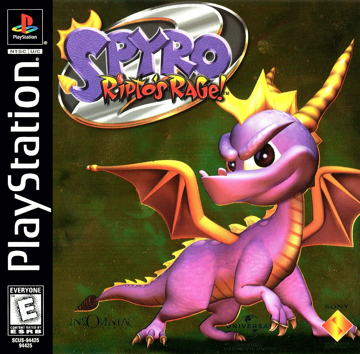 Spyro 2 Ripto Rage cover